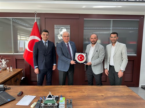 TÜMSİAD Kayseri Şube Yönetiminden Kaymakamımıza Ziyaret