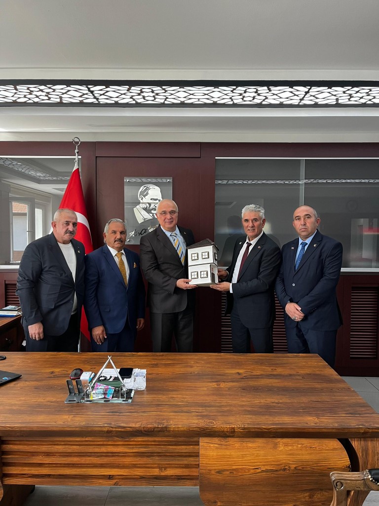 Yeniden Refah Partisi Melikgazi İlçe Teşkilatından Kaymakamımıza Ziyaret